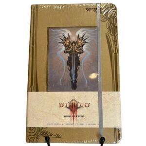 Blizzard Diablo High Heavens Ruled Journal with Pocket, New in Package, HC